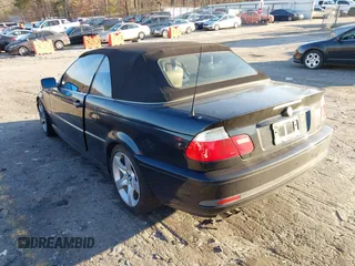 2004 BMW 3 Series 325Ci with VIN WBABW33414PL34071, listed as a IAAI auction lot 41594181 with 207,483 mi miles. Bid and sale history available at carsss.com. Image 3.