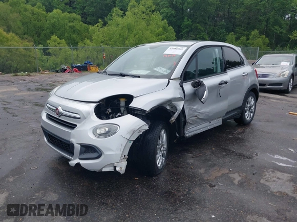 2016 FIAT 500X Easy with VIN ZFBCFXBT1GP408376, listed as a IAAI auction lot 42086902 with 95,526 mi miles and . Bid and sale history available at DreamBid. Image 19.