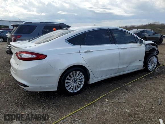 2013 Ford Fusion Titanium with VIN 3FA6P0SU0DR351380, listed as a Copart auction lot 54187745 with 115,082 mi miles and Salvage title. Bid and sale history available at DreamBid. Image 3.