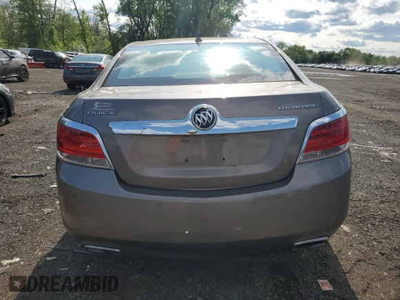 2012 Buick LaCrosse Premium 1 with VIN 1G4GD5E30CF121644, listed as a Copart auction lot 58860105 with 135,551 mi miles and Salvage title. Bid and sale history available at DreamBid. Image 6.