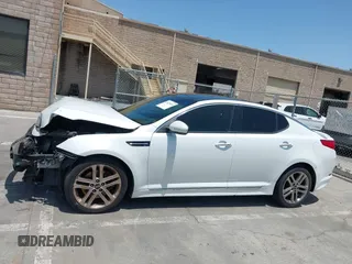 2013 Kia Optima SX with VIN 5XXGR4A6XDG106409, listed as a IAAI auction lot 42525630 with 213,722 mi miles and . Bid and sale history available at DreamBid. Image 15.