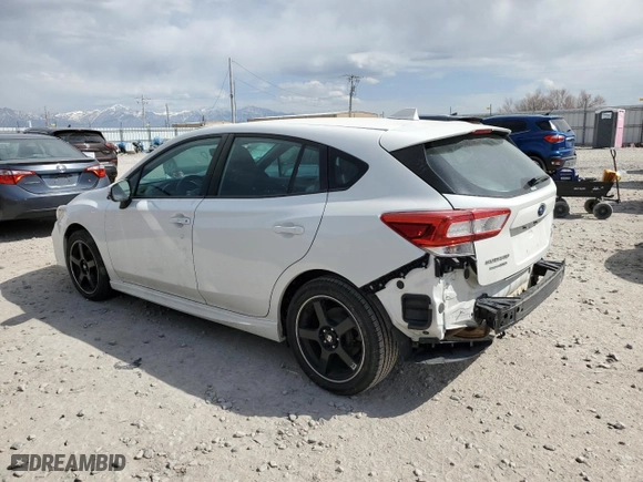 2017 Subaru Impreza Sport with VIN 4S3GTAK67H3728325, listed as a Copart auction lot 52625245 with 139,633 mi miles and Salvage Title. Bid and sale history available at carsss.com. Image 2.