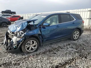 2020 Chevrolet Equinox LT with VIN 2GNAXKEV3L6240355, listed as a Copart auction lot 87069414 with 64,616 mi miles and Salvage Title. Bid and sale history available at carsss.com. Image 1.