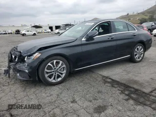 2018 Mercedes-Benz C with VIN WDDWF4JB9JR389174, listed as a Copart auction lot 55752745 with 53,332 mi miles and Clean Title. Bid and sale history available at DreamBid. Image 1.