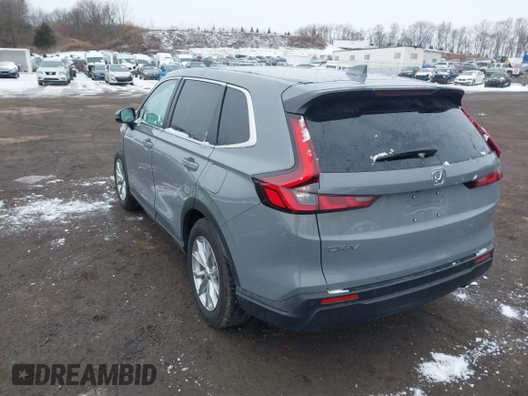 2025 Honda CR-V EX-L with VIN 5J6RS4H7XSL007236, listed as a IAAI auction lot 41556084 with 2,828 mi miles and . Bid and sale history available at DreamBid. Image 3.