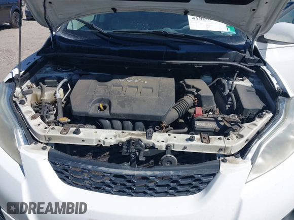 2010 Toyota Matrix with VIN 2T1KU4EE2AC348334, listed as a IAAI auction lot 41806058 with 230,549 mi miles. Bid and sale history available at carsss.com. Image 10.