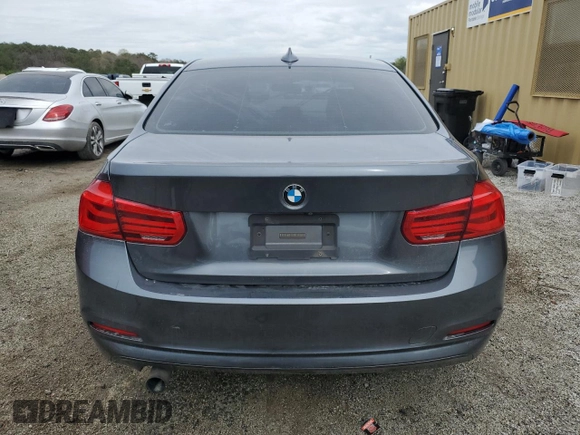 2018 BMW 3 Series 320i with VIN WBA8E1G51JNU90347, listed as a Copart auction lot 48658775 with 126,321 mi miles and Clean Title. Bid and sale history available at carsss.com. Image 6.