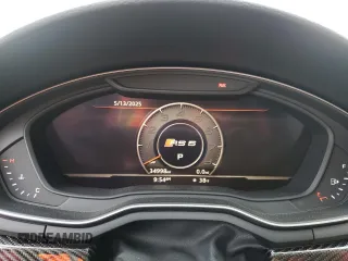 2019 Audi RS 5 Sportback z VIN WUABWCF58KA906988, wystawiony jako Copart lot #56739905 z przebiegiem 34 998 mil mil oraz Szkody całkowita. Historia ofert i sprzedaży dostępna na DreamBid. Obrazek 9.