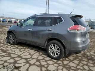 2016 Nissan Rogue SV with VIN JN8AT2MV1GW143824, listed as a Copart auction lot 46431685 with 93,040 mi miles and Salvage Title. Bid and sale history available at carsss.com. Image 2.