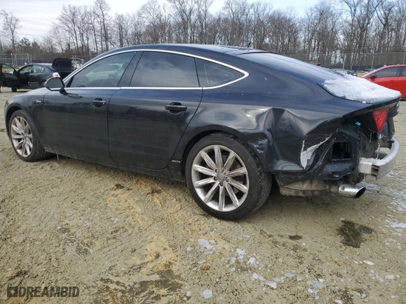 2013 Audi A7 3.0 Premium Plus with VIN WAUYGAFC6DN108280, listed as a Copart auction lot 88630955 with 150007 miles and Salvage Title. Bid and sale history available at carsss.com. Image 2.
