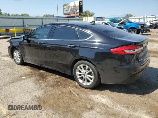 2020 Ford Fusion Hybrid SEL with VIN 3FA6P0MU4LR215829, listed as a Copart auction lot 70914934 with 0 mi miles and Salvage Title. Bid and sale history available at carsss.com. Image 2.