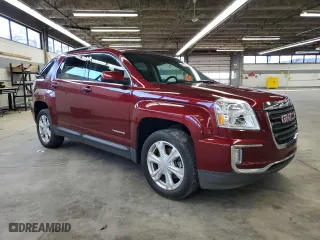 2017 GMC Terrain SLE with VIN 2GKALNEK7H6232511, listed as a Copart auction lot 46749775 with 58,048 mi miles and Clean Title. Bid and sale history available at carsss.com. Image 4.