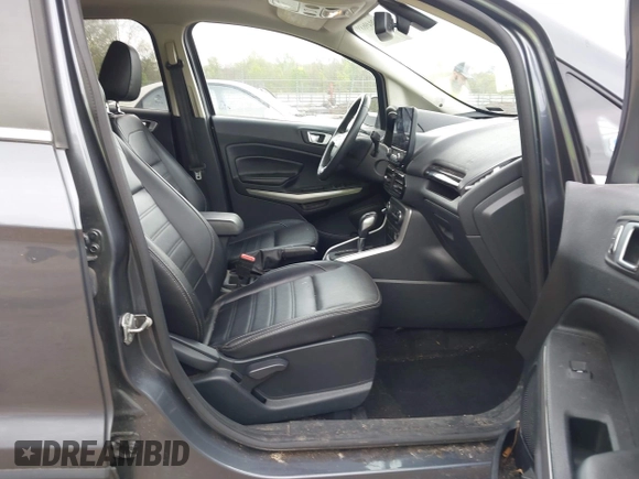 2021 Ford EcoSport Titanium z VIN MAJ6S3KL5MC452064, wystawiony jako IAAI lot #42049689 z przebiegiem 66 056 mil mil oraz . Historia ofert i sprzedaży dostępna na DreamBid. Obrazek 5.