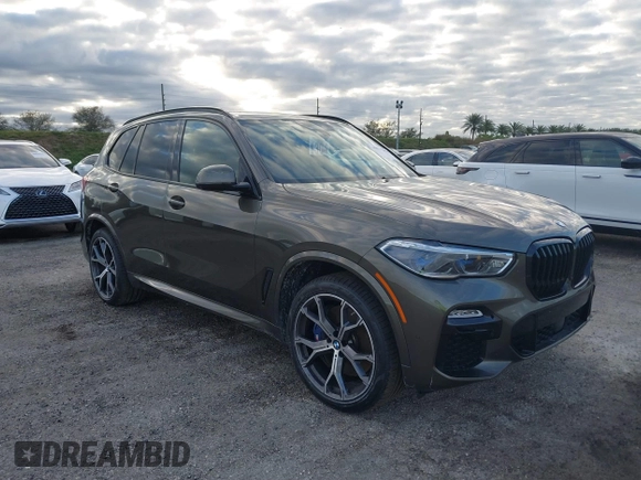 2021 BMW X5 xDrive45e with VIN 5UXTA6C01M9H19575, listed as a IAAI auction lot 40817408 with 37,724 mi miles. Bid and sale history available at carsss.com. Image 1.