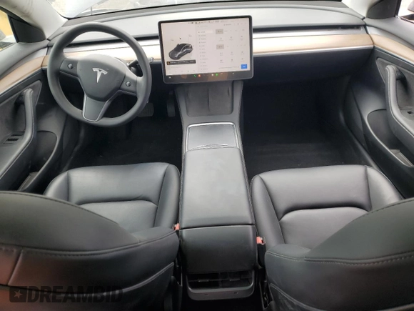 2023 Tesla Model 3 with VIN 5YJ3E1EA5PF542678, listed as a Copart auction lot 54438255 with 11,645 mi miles and Salvage Title. Bid and sale history available at carsss.com. Image 8.
