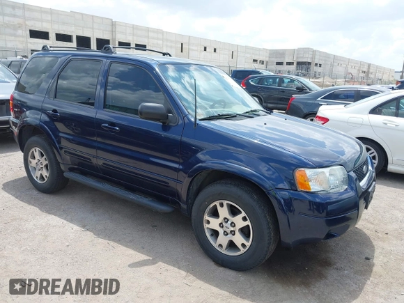 2003 Ford Escape Limited z VIN 1FMCU94163KA63424, wystawiony jako IAAI lot #42737023 z przebiegiem 137 918 mil mil oraz . Historia ofert i sprzedaży dostępna na DreamBid. Obrazek 1.
