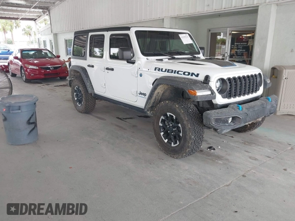 2024 Jeep Wrangler Rubicon X с VIN 1C4RJXR65RW211676, выставлен на аукционе IAAI как лот 42359215 с пробегом 3 143 миль миль и . История ставок и продаж доступна на DreamBid. Изображение 1.