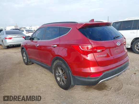 2014 Hyundai Santa Fe Sport with VIN 5XYZU3LB1EG151778, listed as a IAAI auction lot 41239120 with 195,220 mi miles. Bid and sale history available at carsss.com. Image 3.