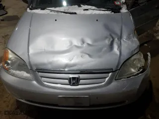 2003 Honda Civic LX with VIN 2HGES16633H548464, listed as a Copart auction lot 43805095 with 0 mi miles and Salvage Title. Bid and sale history available at carsss.com. Image 11.
