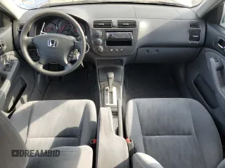 2004 Honda Civic EX with VIN 2HGES26894H502338, listed as a Copart auction lot 53356485 with 129,593 mi miles and Salvage Title. Bid and sale history available at carsss.com. Image 8.