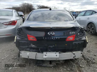 2012 Infiniti G37 Sedan x with VIN JN1CV6AR5CM974572, listed as a Copart auction lot 88796145 with 0 mi miles and Non Repairable. Bid and sale history available at carsss.com. Image 6.