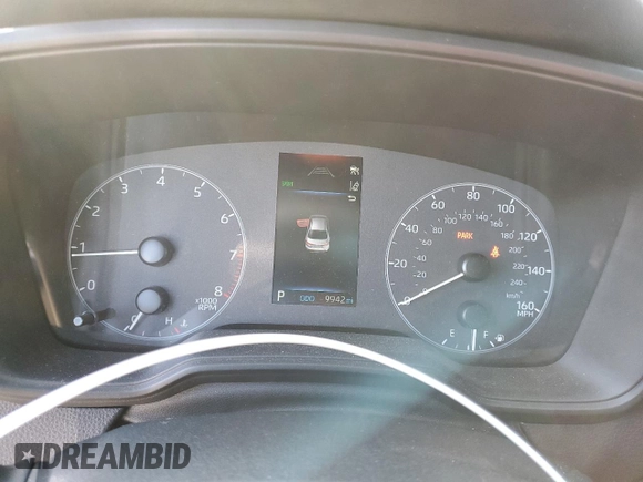 2024 Toyota Corolla SE with VIN 5YFS4MCE8RP197501, listed as a Copart auction lot 45328175 with 9,942 mi miles and Salvage Title. Bid and sale history available at DreamBid. Image 9.