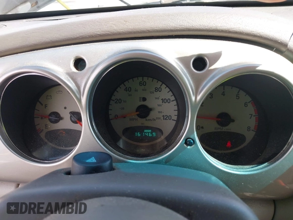 2001 Chrysler PT Cruiser with VIN 3C8FY4BBX1T564914, listed as a IAAI auction lot 42742885 with 161,469 mi miles and . Bid and sale history available at DreamBid. Image 7.