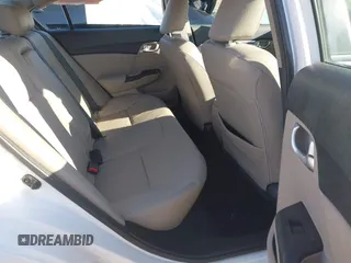 2015 Honda Civic Sedan EX-L with VIN 19XFB2F90FE252613, listed as a IAAI auction lot 41742895 with 88,778 mi miles. Bid and sale history available at carsss.com. Image 8.