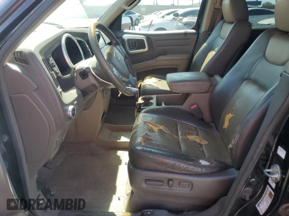 2006 Honda Ridgeline RTL z VIN 2HJYK16586H545773, wystawiony jako Copart lot #58658325 z przebiegiem 166 355 mil mil oraz Czysty tytuł • Clean title. Historia ofert i sprzedaży dostępna na DreamBid. Obrazek 7.