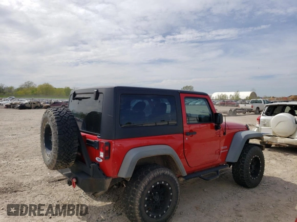 2012 Jeep Wrangler Sport с VIN 1C4AJWAG6CL101529, выставлен на аукционе Copart как лот 56457465 с пробегом Не указан миль и Чистый • Clean title. История ставок и продаж доступна на DreamBid. Изображение 3.