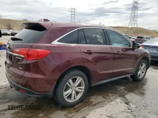 2013 Acura RDX with VIN 5J8TB4H34DL009576, listed as a Copart auction lot 50074895 with 150,589 mi miles and Salvage Title. Bid and sale history available at carsss.com. Image 3.