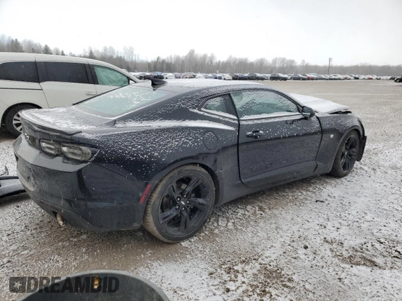 2019 Chevrolet Camaro 2LT with VIN 1G1FD1RS3K0142525, listed as a Copart auction lot 82621944 with 122,179 mi miles and Salvage Title. Bid and sale history available at carsss.com. Image 3.