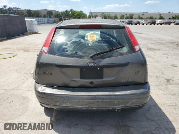 2004 Ford Focus ZX3 with VIN 3FAFP31Z64R123057, listed as a Copart auction lot 50514905 with 187,941 mi miles and Salvage title. Bid and sale history available at DreamBid. Image 6.