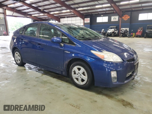2010 Toyota Prius II with VIN JTDKN3DU5A0121374, listed as a Copart auction lot 55917665 with 224,568 mi miles and Salvage Title. Bid and sale history available at DreamBid. Image 4.