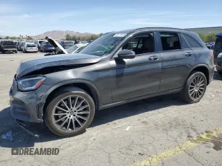 2022 Mercedes-Benz GLC 300 with VIN W1N0G8DB7NV336172, listed as a Copart auction lot 53171675 with 31,115 mi miles and Salvage title. Bid and sale history available at DreamBid. Image 1.