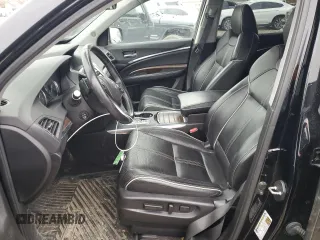 2017 Acura MDX w/Advance Pkg with VIN 5FRYD4H80HB023220, listed as a Copart auction lot 47812525 with 143,169 mi miles and Salvage Title. Bid and sale history available at carsss.com. Image 7.