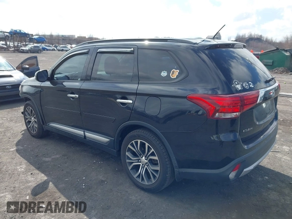 2016 Mitsubishi Outlander SE with VIN JA4AD3A39GZ003885, listed as a IAAI auction lot 41869646 with 193,320 mi miles and . Bid and sale history available at DreamBid. Image 3.