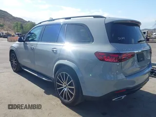 2024 Mercedes-Benz GLS 450 with VIN 4JGFF5KE3RB117003, listed as a IAAI auction lot 42125574 with 11,722 mi miles and . Bid and sale history available at DreamBid. Image 3.