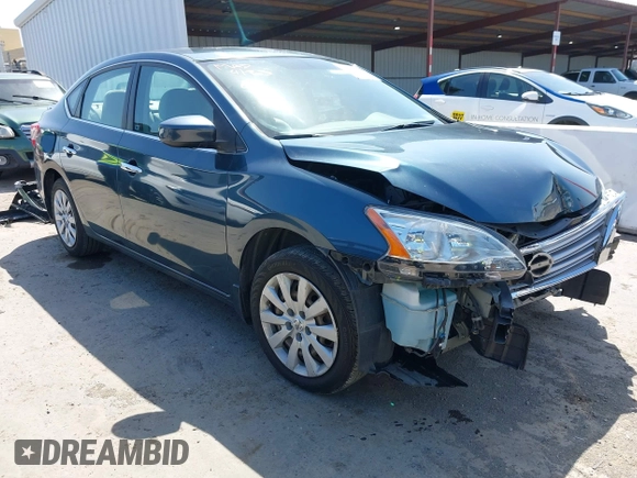 2014 Nissan Sentra S with VIN 3N1AB7AP9EY314703, listed as a IAAI auction lot 42109792 with 57,332 mi miles and . Bid and sale history available at DreamBid. Image 1.