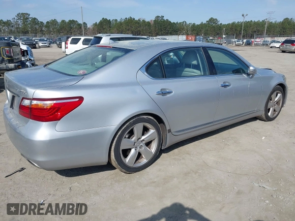 2012 Lexus LS 460 L with VIN JTHGL5EF4C5045481, listed as a IAAI auction lot 41814937 with 96,449 mi miles and . Bid and sale history available at DreamBid. Image 4.
