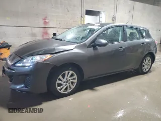 2013 Mazda 3 i Touring with VIN JM1BL1L70D1764476, listed as a Copart auction lot 76089294 with 98,437 mi miles and Salvage title. Bid and sale history available at DreamBid. Image 1.