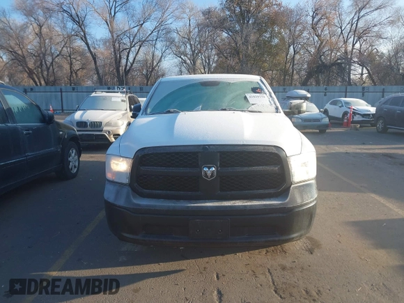 2020 Ram 1500 Tradesman with VIN 1C6RR6FT3LS128623, listed as a IAAI auction lot 41029159 with 38,850 mi miles and . Bid and sale history available at DreamBid. Image 12.
