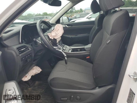 2020 Hyundai Palisade SEL with VIN KM8R2DHE5LU088545, listed as a Copart auction lot 60095485 with 55,331 mi miles and Salvage title. Bid and sale history available at DreamBid. Image 7.