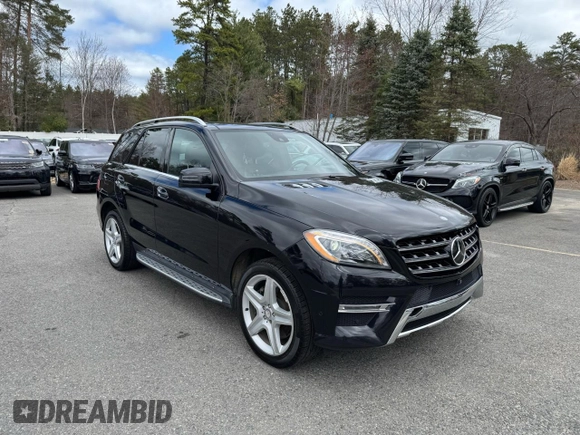 2014 Mercedes-Benz M 550 with VIN 4JGDA7DB5EA423124, listed as a Copart auction lot 53713385 with 215,650 mi miles and Clean Title. Bid and sale history available at carsss.com. Image 2.