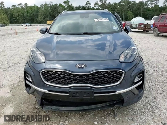 2020 Kia Sportage EX z VIN KNDPN3AC7L7693820, wystawiony jako Copart lot #54307605 z przebiegiem 68 419 mil mil oraz Szkoda całkowita • Salvage title. Historia ofert i sprzedaży dostępna na DreamBid. Obrazek 14.