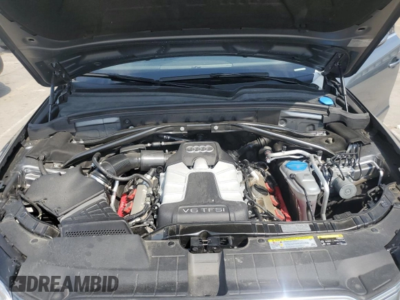 2014 Audi Q5 Premium Plus with VIN WA1DGAFP1EA090763, listed as a Copart auction lot 57222925 with 71,072 mi miles and Salvage title. Bid and sale history available at DreamBid. Image 12.