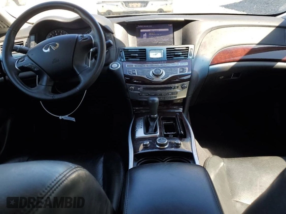 2013 Infiniti M with VIN JN1BY1AP3DM510590, listed as a Copart auction lot 49236045 with 122,455 mi miles and Salvage title. Bid and sale history available at DreamBid. Image 8.
