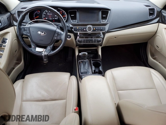 2014 Kia Cadenza Premium with VIN KNALN4D76E5127579, listed as a Copart auction lot 87118594 with 74,621 mi miles and Clean Title. Bid and sale history available at carsss.com. Image 8.