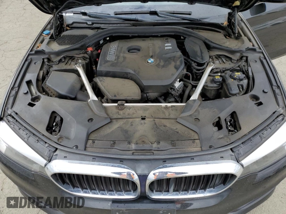 2019 BMW 5 Series 530i with VIN WBAJA5C50KBX86778, listed as a Copart auction lot 48829915 with 97,685 mi miles and Salvage Title. Bid and sale history available at carsss.com. Image 13.