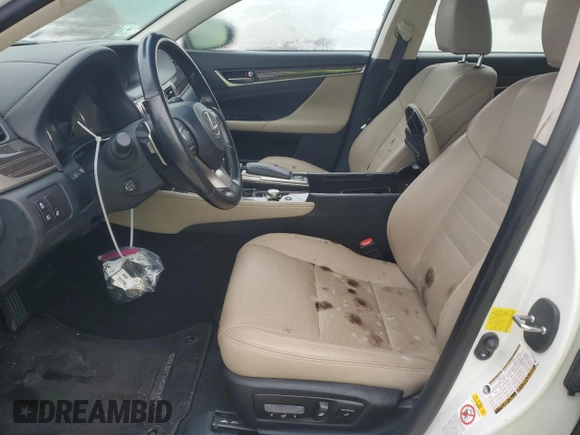 2016 Lexus GS 350 with VIN JTHCZ1BL4GA002028, listed as a Copart auction lot 74914494 with 0 mi miles and Salvage Title. Bid and sale history available at carsss.com. Image 7.
